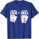 Hand and Foot Cards with Point Values Card Set Hand Foot T-Shirt - T-Shirt | Royal
