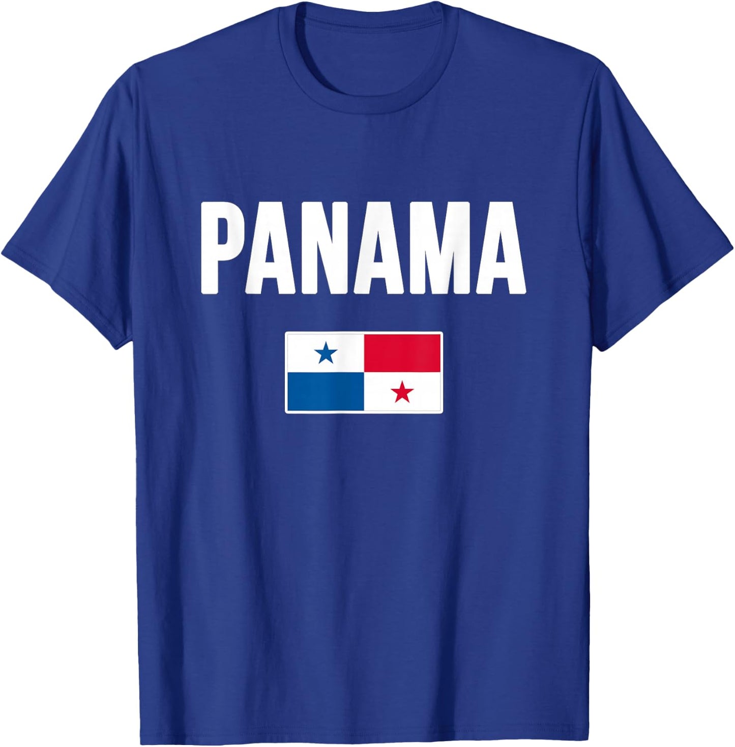 Panama Panamanian Flag T-Shirt - T-Shirt | Royal