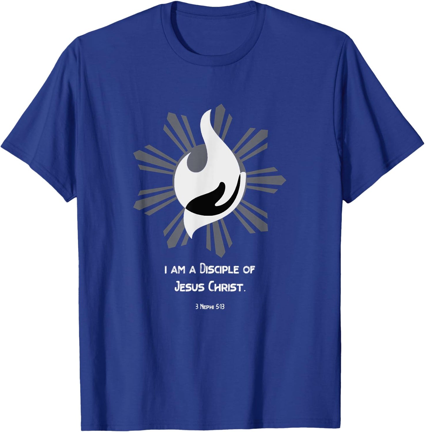 Christian Disciple Of Jesus Christ Gospel LDS YW YM Theme T-Shirt - T-Shirt | Royal
