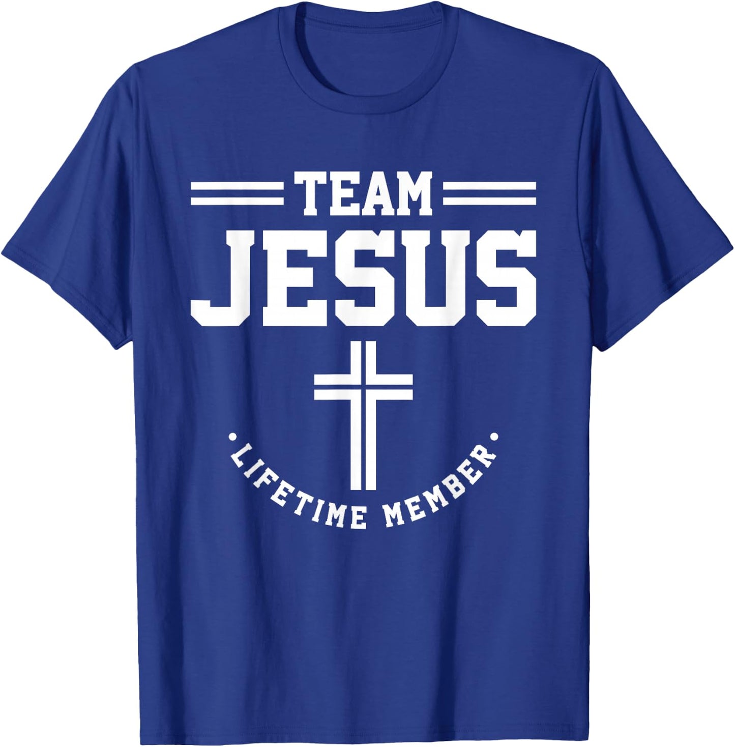 Christian - Team Jesus 03 Faith Hope Love T-Shirt - T-Shirt | Royal