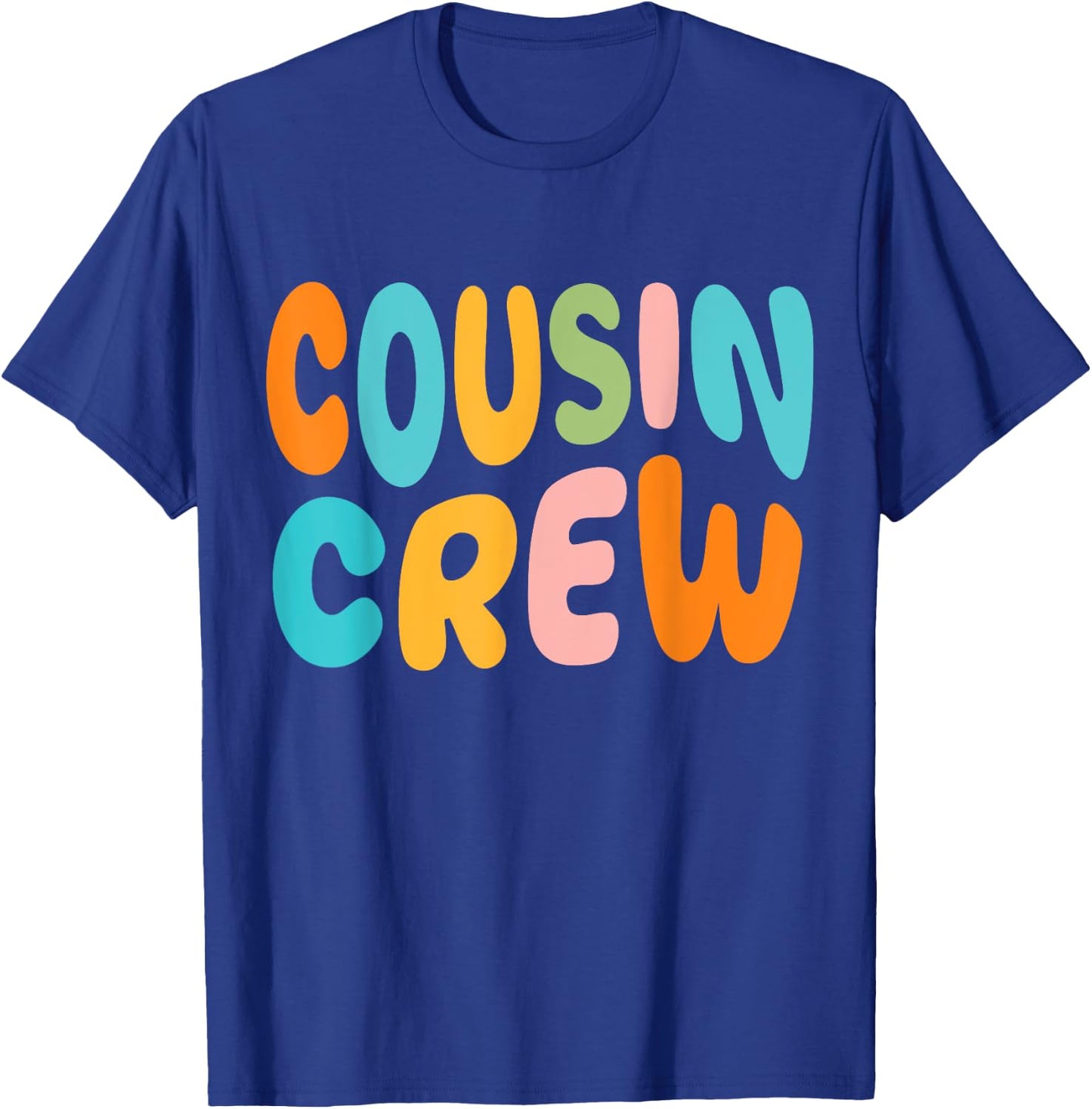 Cousin Crew 2025 Vacation Family Kid Boy Girl Toddler Match T-Shirt - T-Shirt | Royal