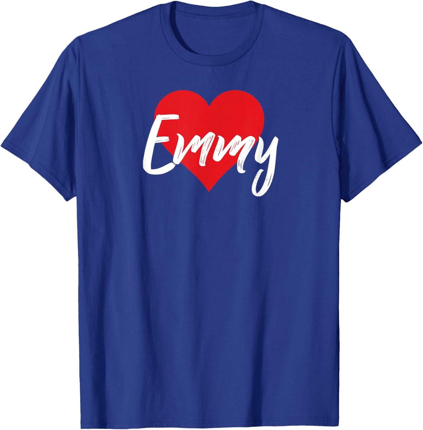 I Love Emmy First Name I Heart Named T-Shirt - T-Shirt | Royal