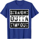 Kids Straight Outta Timeout Kids Boy Girl Toddler T-Shirt - T-Shirt | Royal