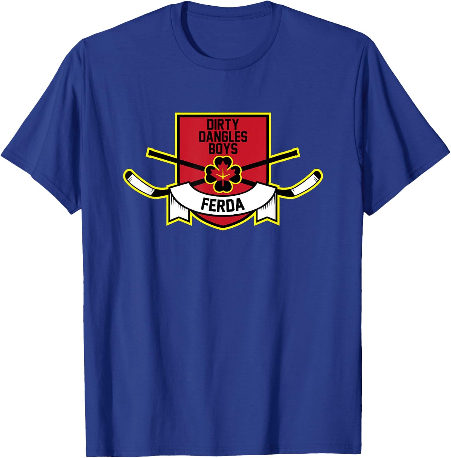 Letter Funny Kenny Boys Dangle , Black, Small T-Shirt - T-Shirt | Royal