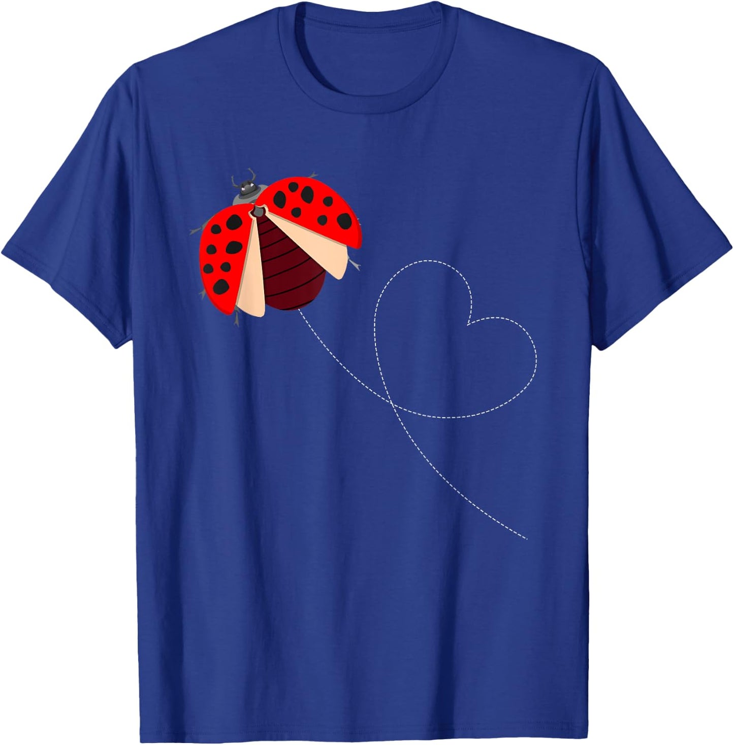 Funny Ladybug Design Women Boys Girls Lady Bug Lover T-Shirt - T-Shirt | Royal