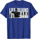 Funny Life Behind Bars Men And Women Bartender T-Shirt - T-Shirt | Royal