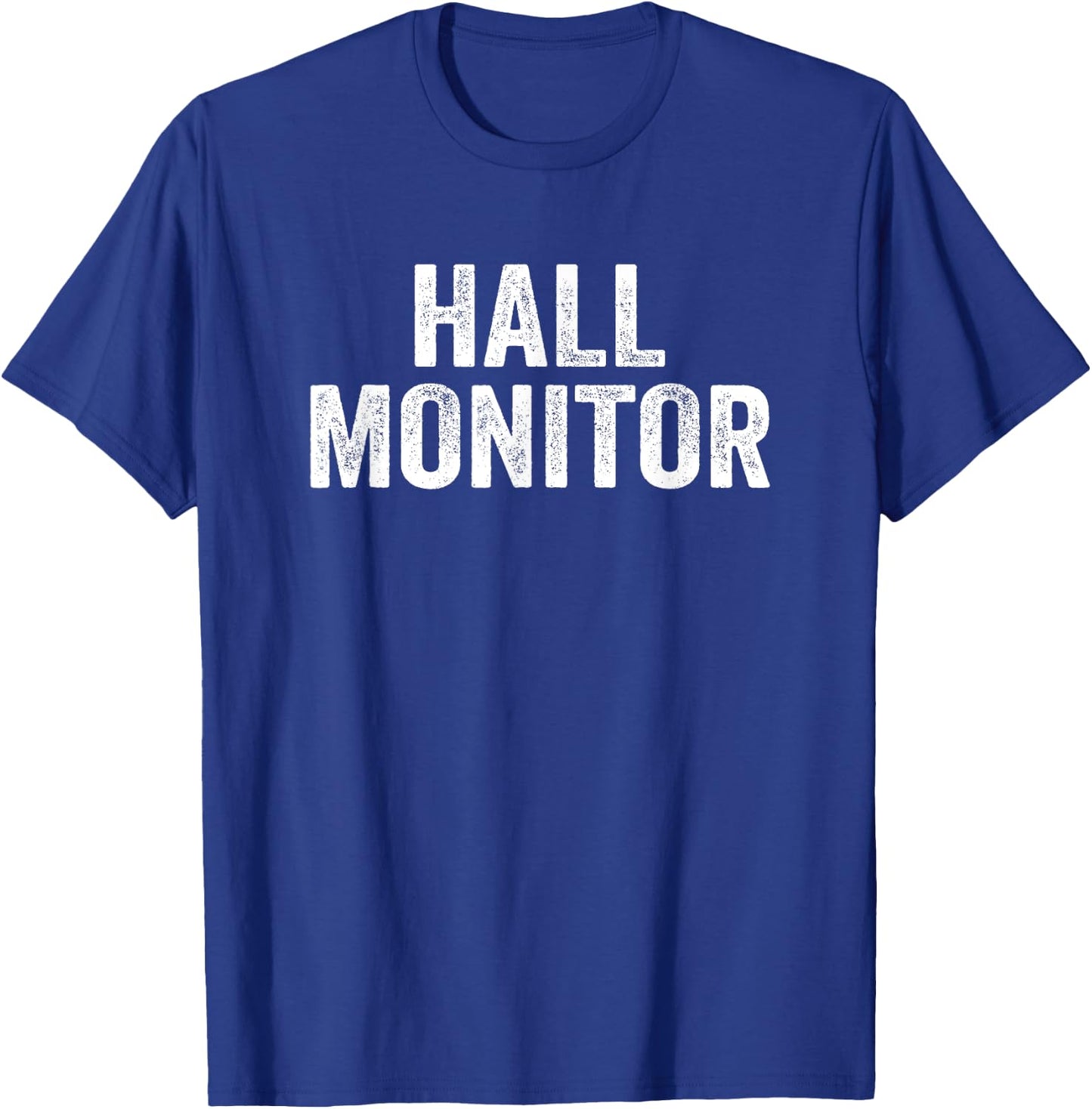 Hall Monitor Vintage Style Retro T-Shirt - T-Shirt | Royal
