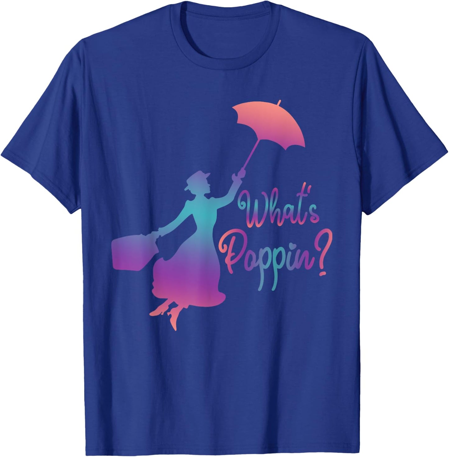 What Poppin? Funny Outfits Vintage Movies Awesome Costume T-Shirt - T-Shirt | Royal