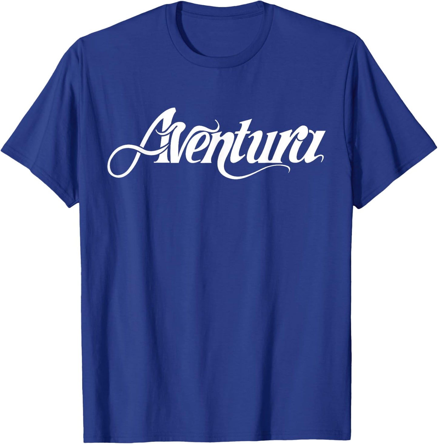 Aventura Classic Logo Black T-Shirt - T-Shirt | Royal