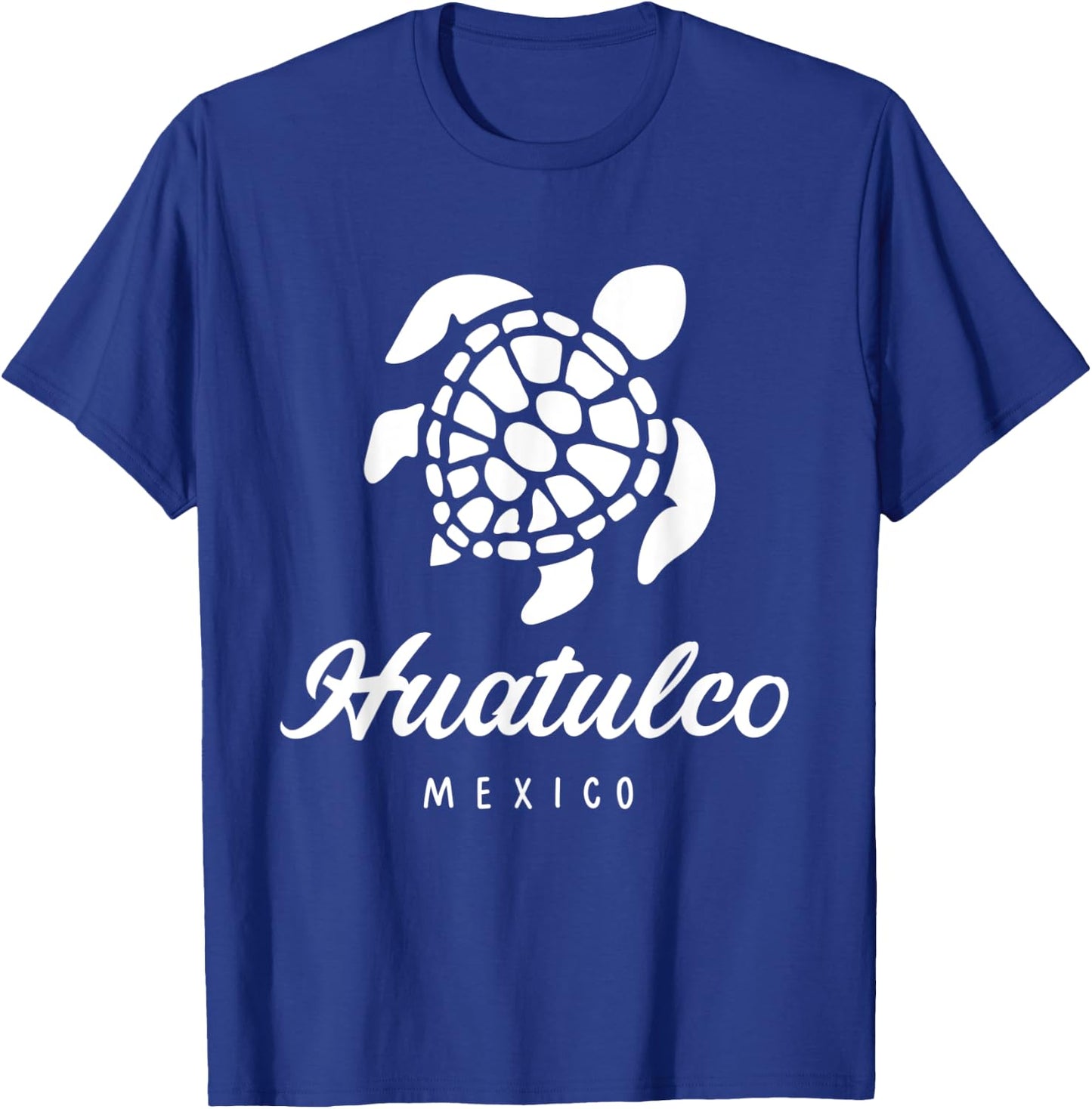 Huatulco Mexico Vacation & Cruise With Sea Turtle T-Shirt - T-Shirt | Royal