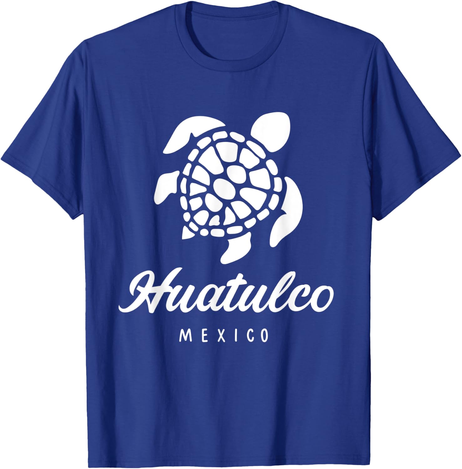 Huatulco Mexico Vacation & Cruise With Sea Turtle T-Shirt - T-Shirt | Royal
