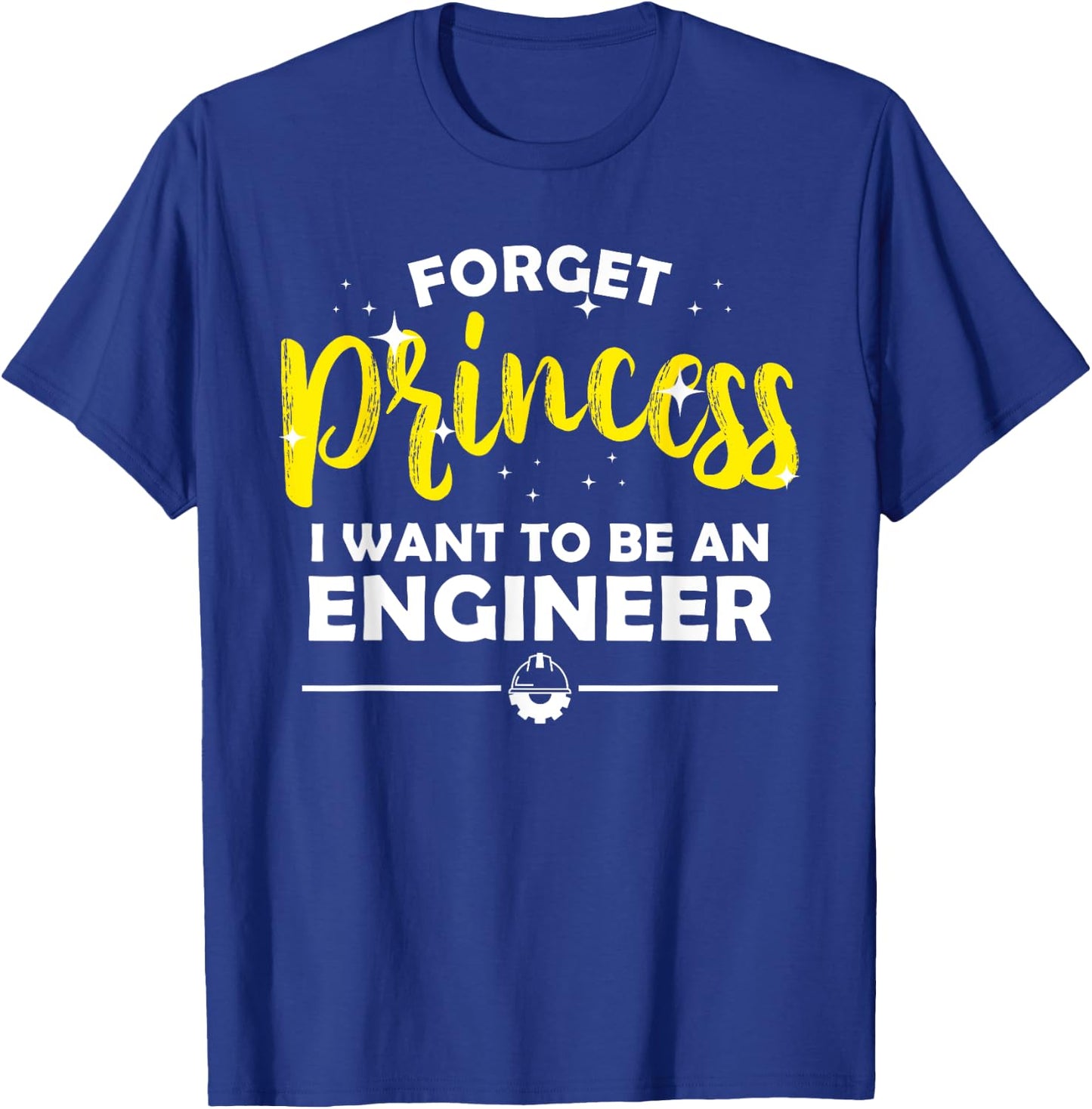 Funny Engineer Design Girls Women Kids Engineering Lovers T-Shirt - T-Shirt | Royal