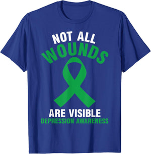 Depression Awareness T-Shirt - T-Shirt | Royal