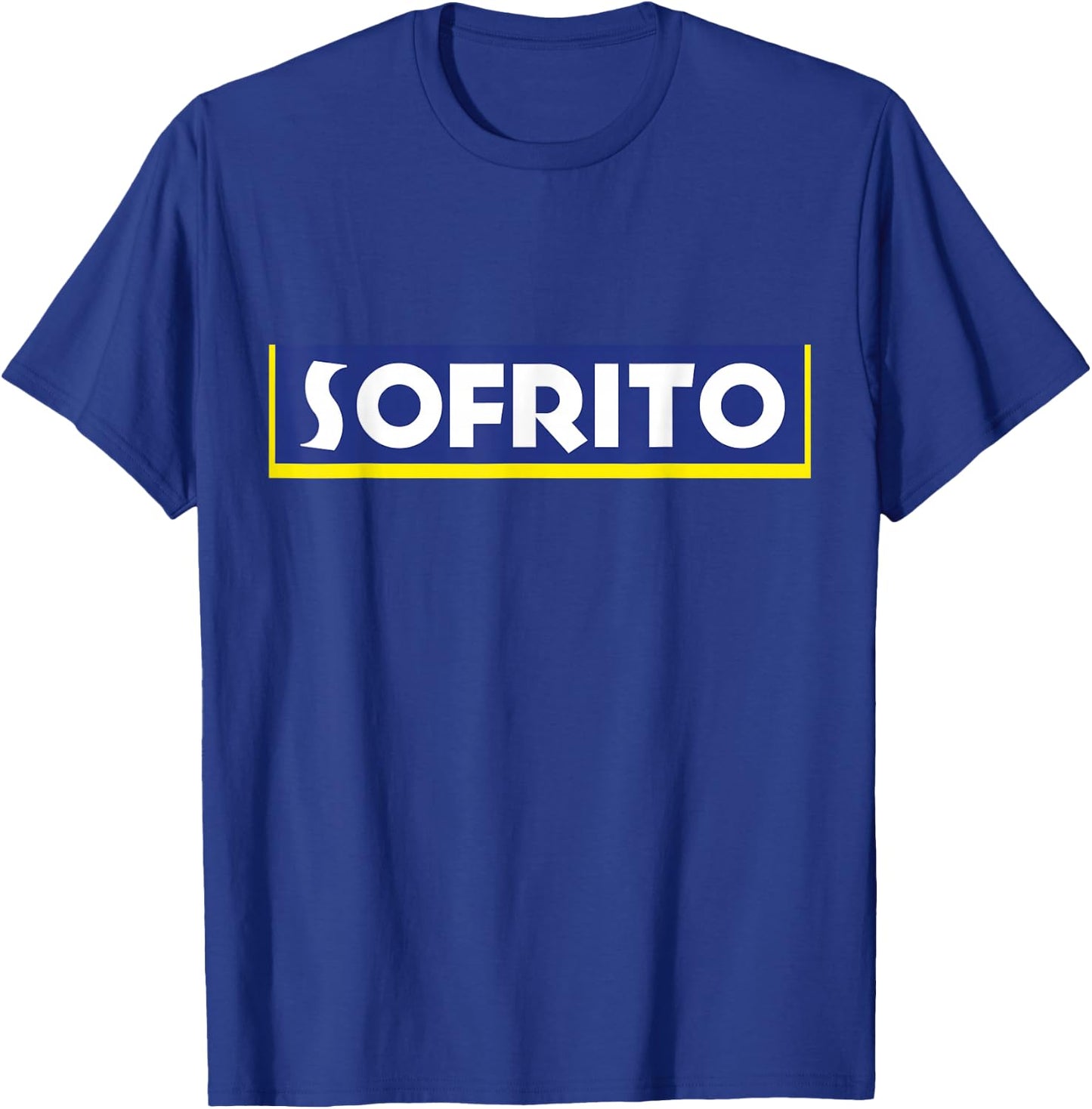 Sofrito Boricua Puerto Rican Goya Latin Food Cooking Comida T-Shirt - T-Shirt | Royal