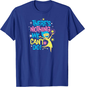 Inside Out 2 - Joy Character There's Nothing We Can't Do T-Shirt - T-Shirt | Royal