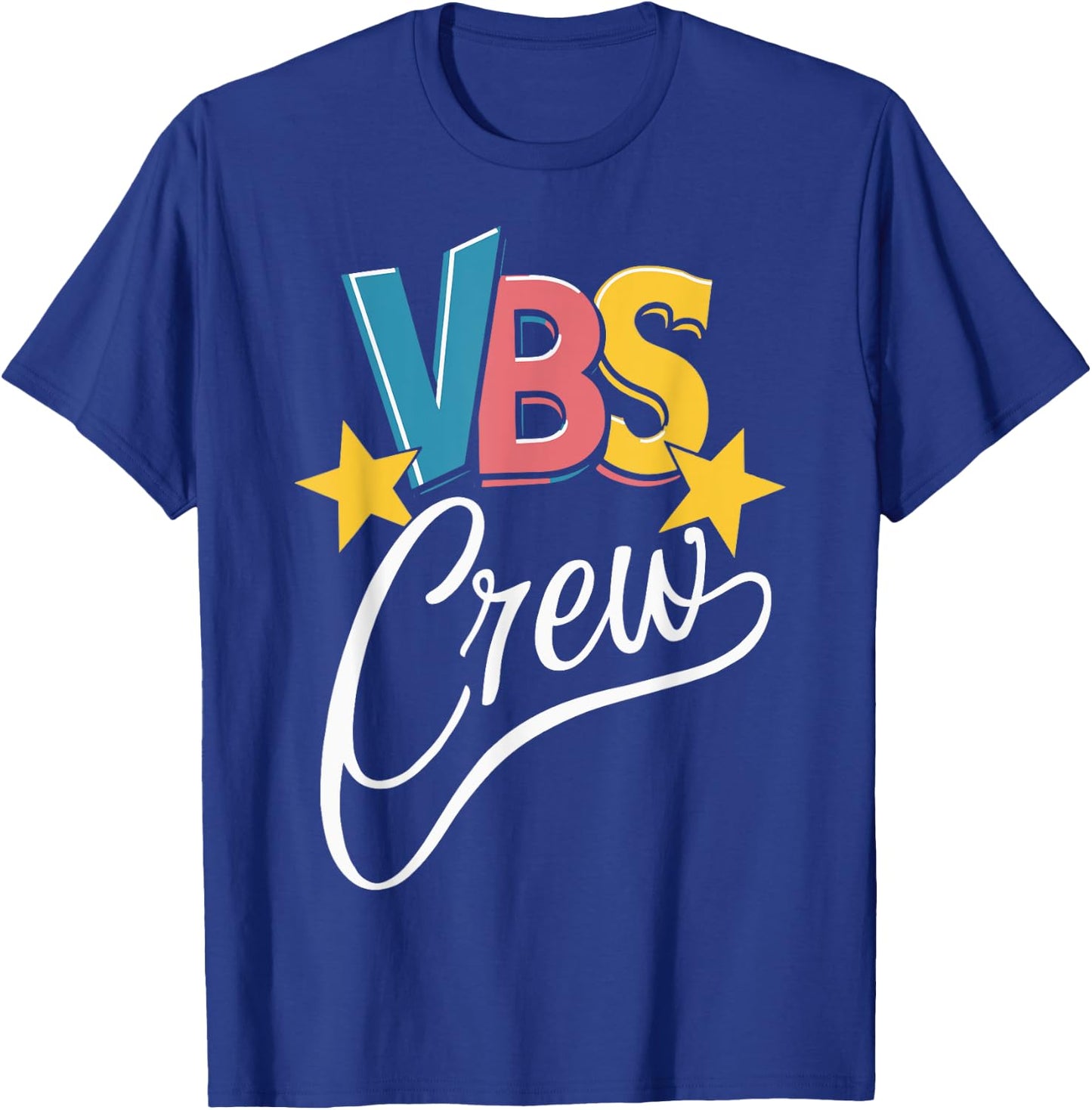 VBS Crew Faith-Based Gathering Sunday School Teacher Men Women Kids T-Shirt - T-Shirt | Royal