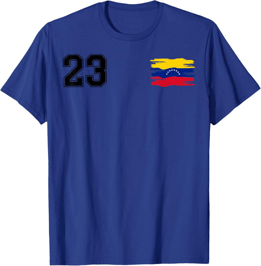 Venezuela - La Vinotinto Team Soccer Design for Venezuelans T-Shirt - T-Shirt | Royal