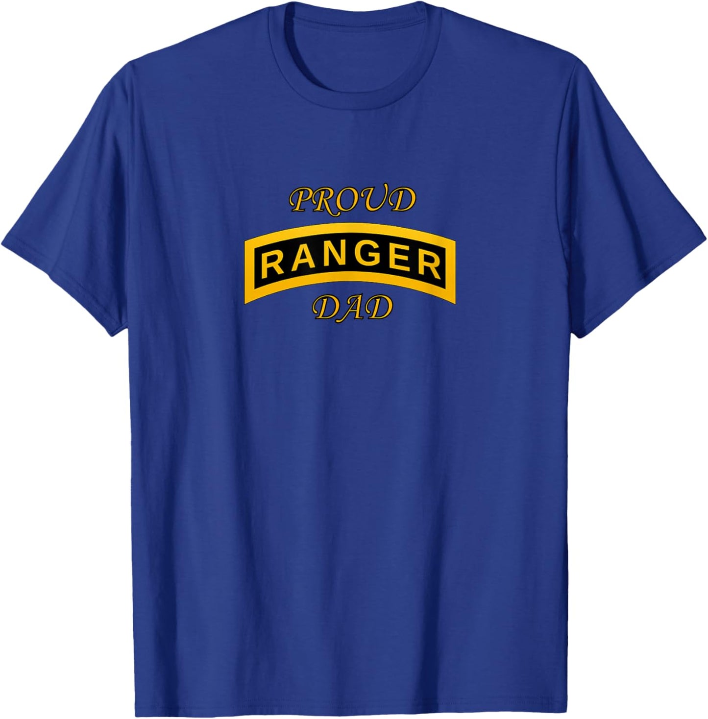 Army Ranger School Tab Proud Dad T-Shirt - T-Shirt | Royal