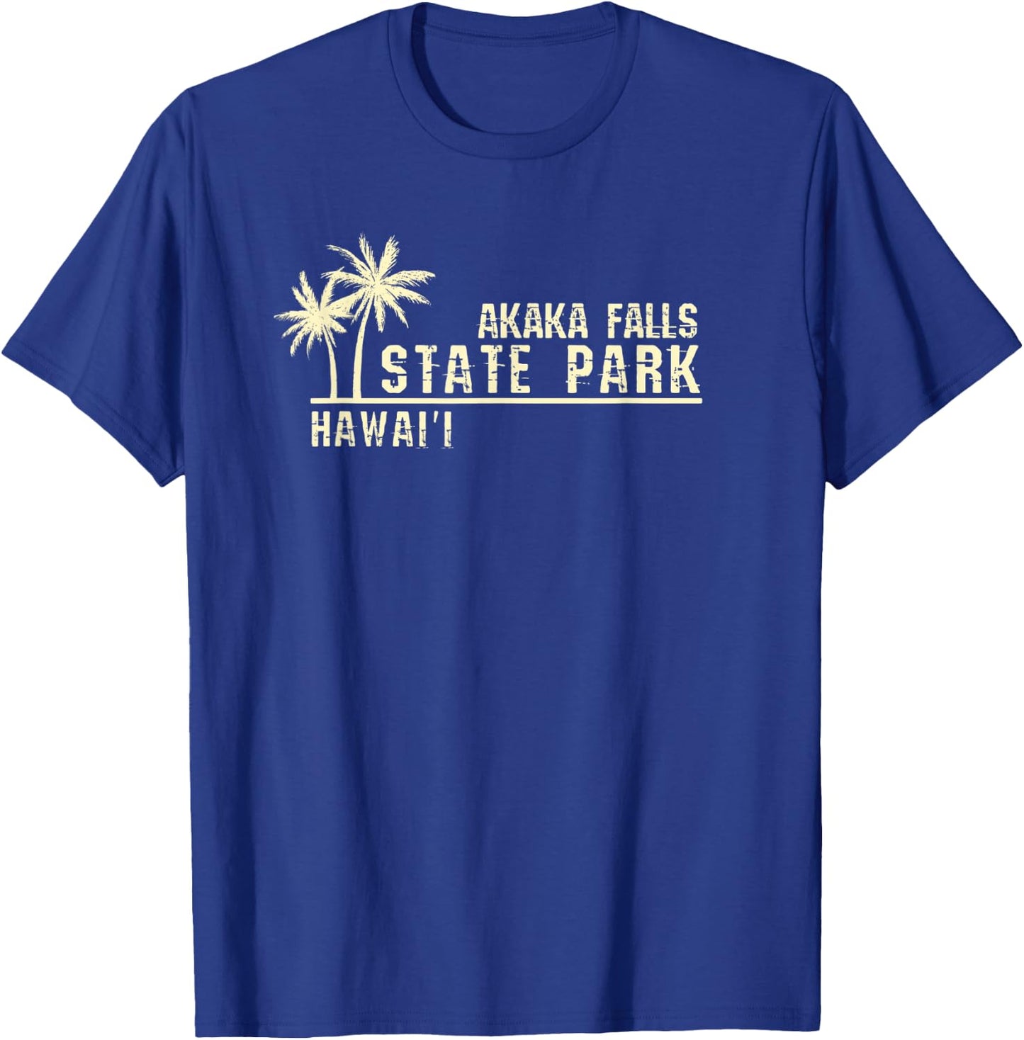 Hawaii Akaka Falls State Park T-Shirt - T-Shirt | Royal