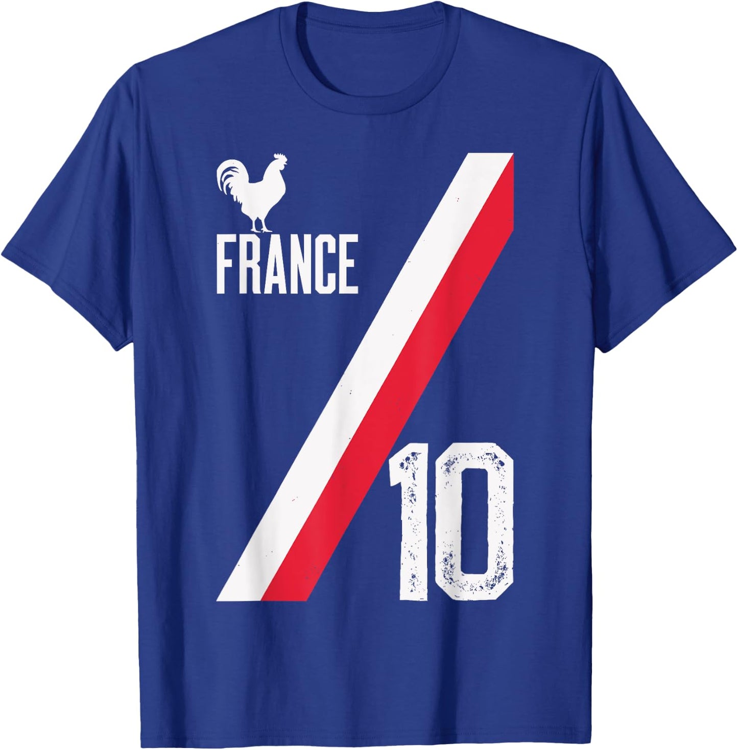 French Pride Football Fan Design for Passionate Supporters T-Shirt - T-Shirt | Royal