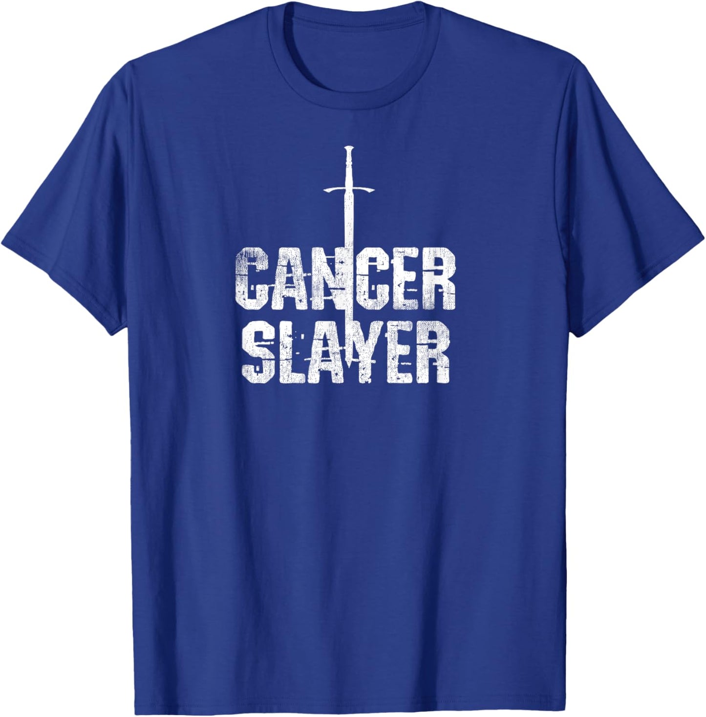 Cancer survivor cancer slayer T-Shirt - T-Shirt | Royal