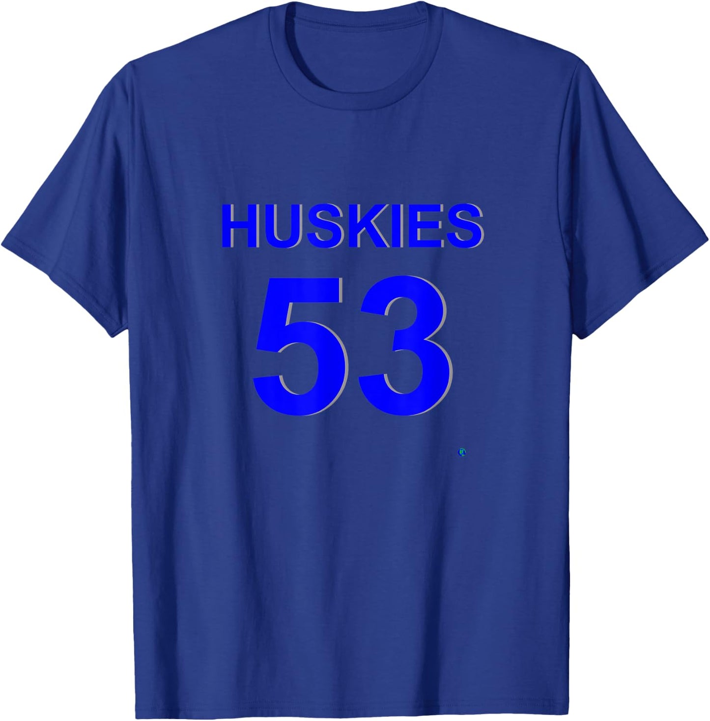 Huskies 53 light T-Shirt - T-Shirt | Royal