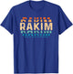 Rakim Vintage Love Heart Rakim Personalized Retro Rakim T-Shirt - T-Shirt | Royal