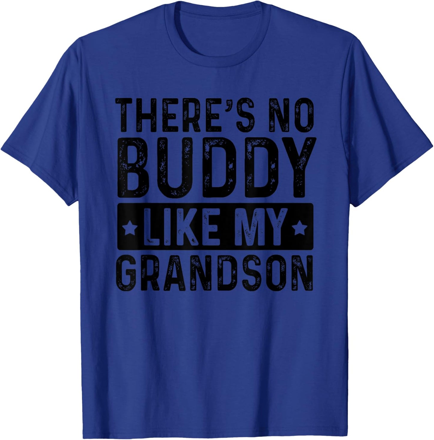 There Is No Buddy Like My Grandson and Grandpa Matching T-Shirt - T-Shirt | Royal