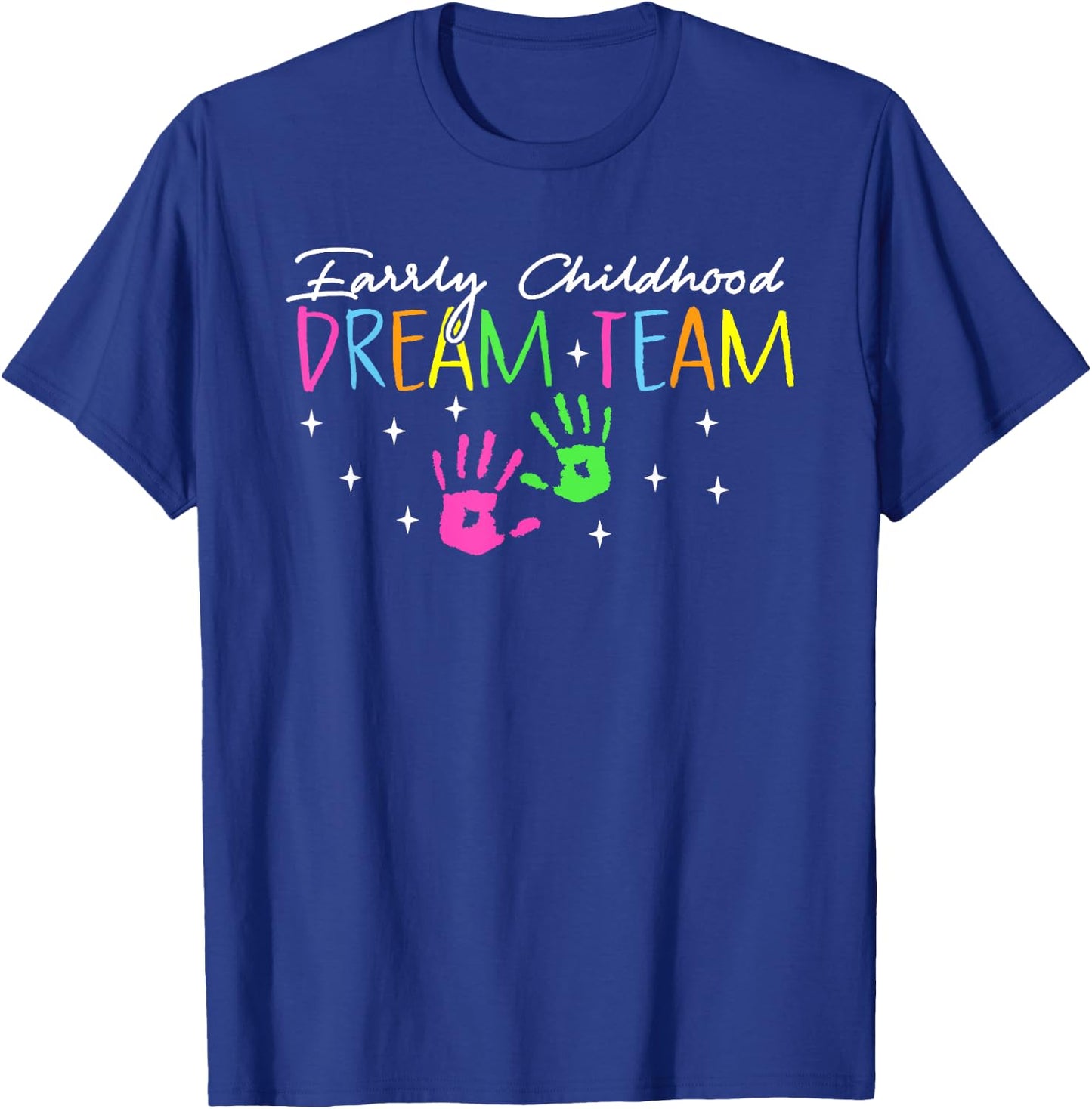 Retro Early Childhood Education Teacher Professor Women T-Shirt - T-Shirt | Royal