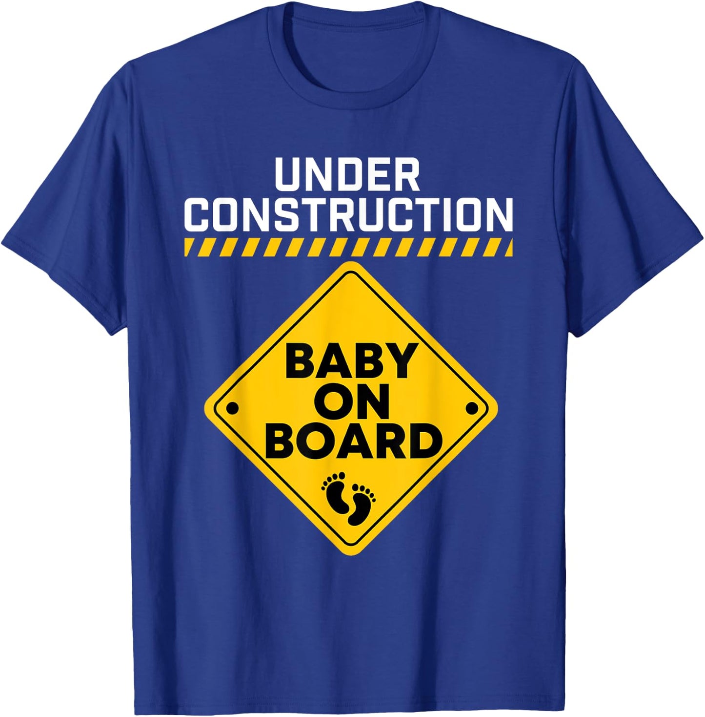 Baby On Board - Gender Reveal Baby Shower Pregnancy T-Shirt - T-Shirt | Royal