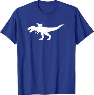 Trex Dinosaur & Dachshund Gifts Wiener Dog Owner Matching T-Shirt - T-Shirt | Royal