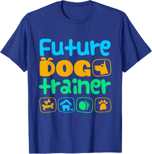 Future Dog Trainer Kid's T-Shirt - T-Shirt | Royal