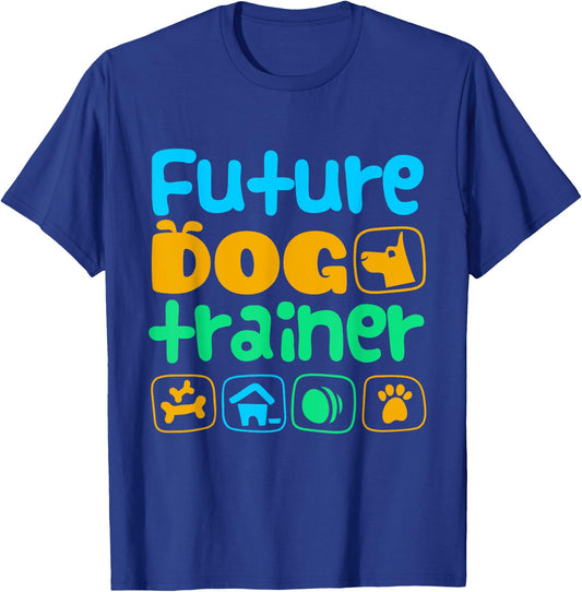Future Dog Trainer Kid's T-Shirt - T-Shirt | Royal