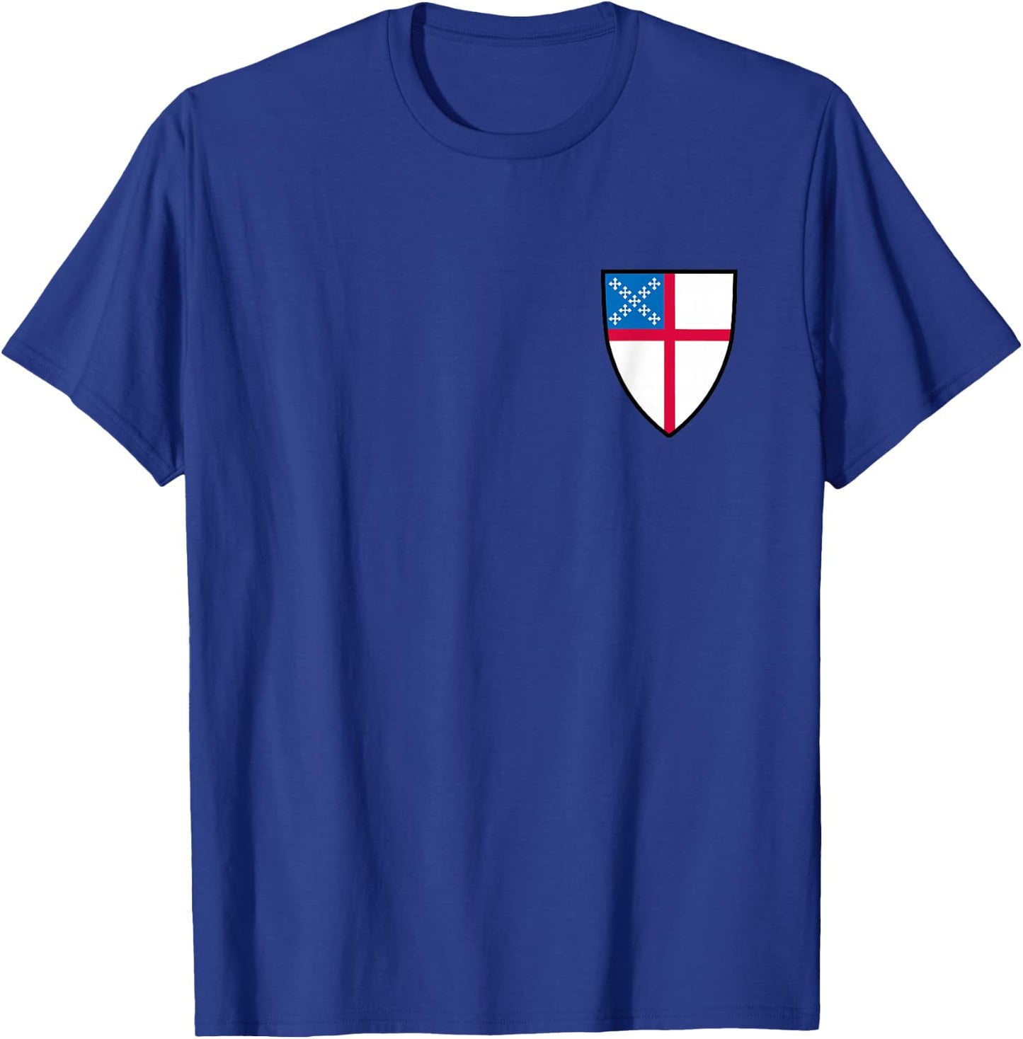 Episcopal Church Episcopalian Logo Shield Crest T-Shirt - T-Shirt | Royal