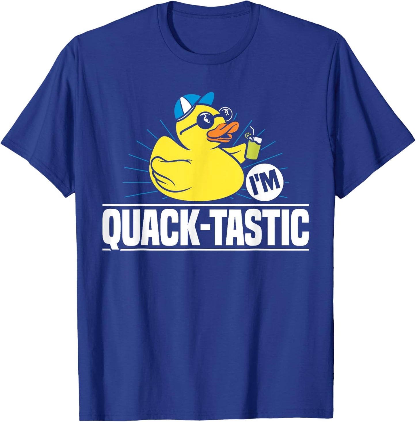 Im Quack-Tastic Rubber Duck Bath Duck T-Shirt - T-Shirt | Royal