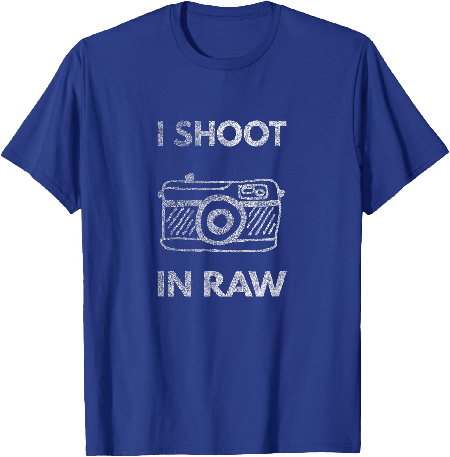 I shoot in RAW photographer T-Shirt - T-Shirt | Royal