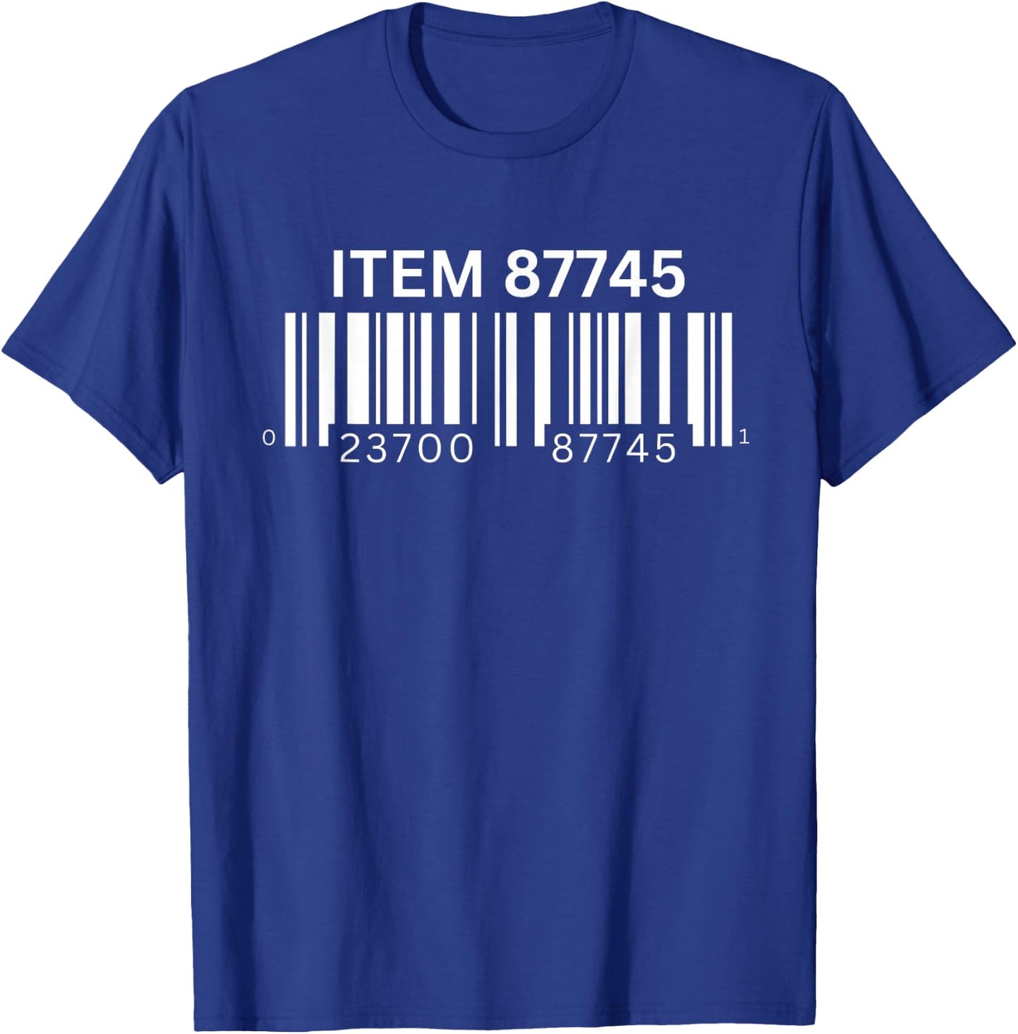 Rotisserie Chicken Barcode Scan, Funny Video T-Shirt - T-Shirt | Royal