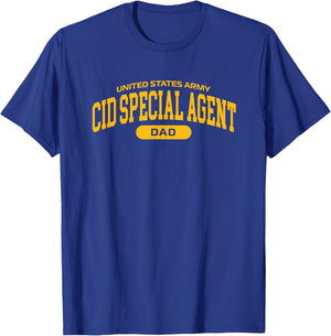 Proud Army CID Special Agent Dad T-Shirt - T-Shirt | Royal