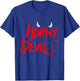 Funny Halloween Costume Horny Devil T-Shirt - T-Shirt | Royal