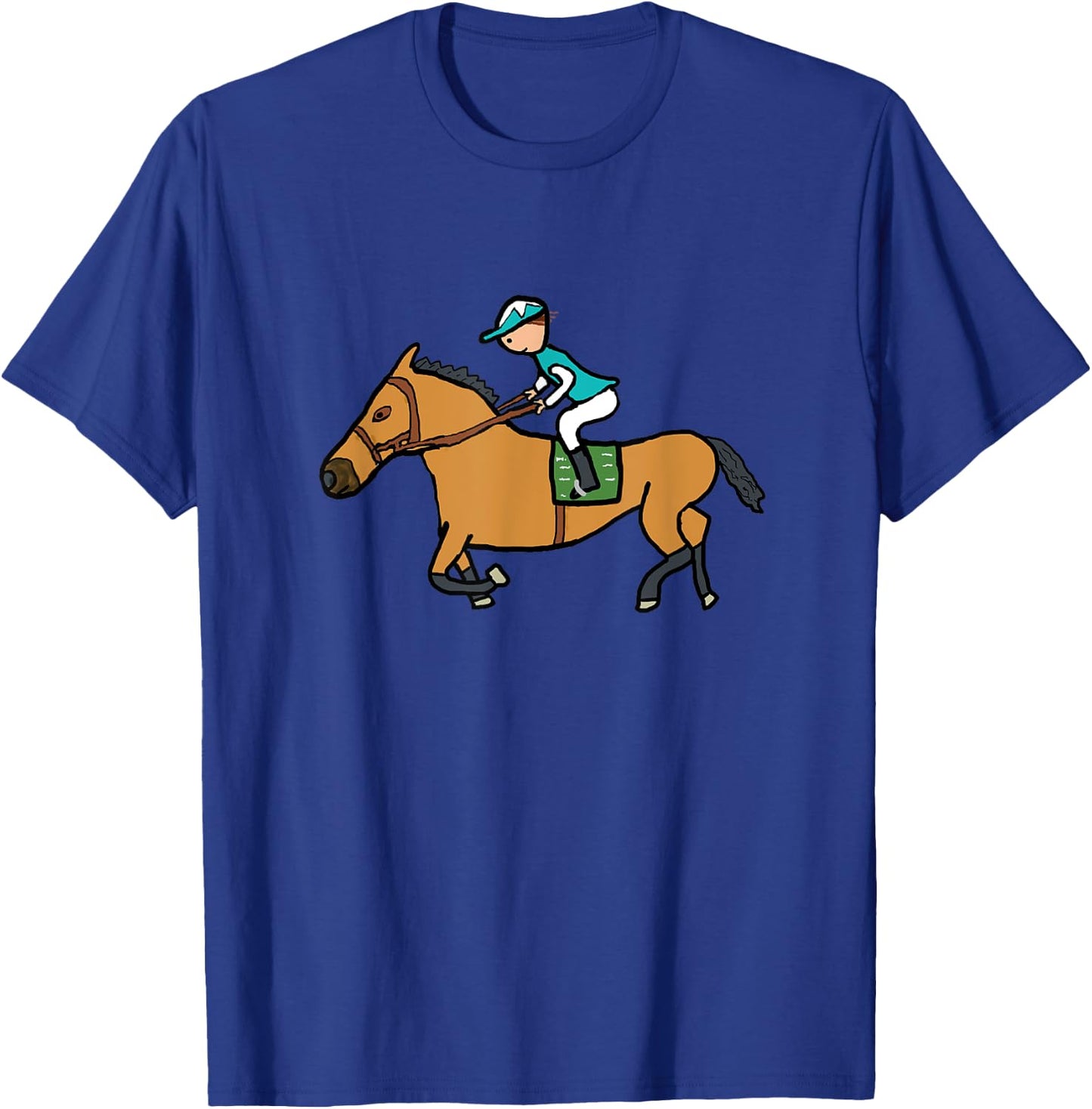 Horse Racing T-Shirt - T-Shirt | Royal