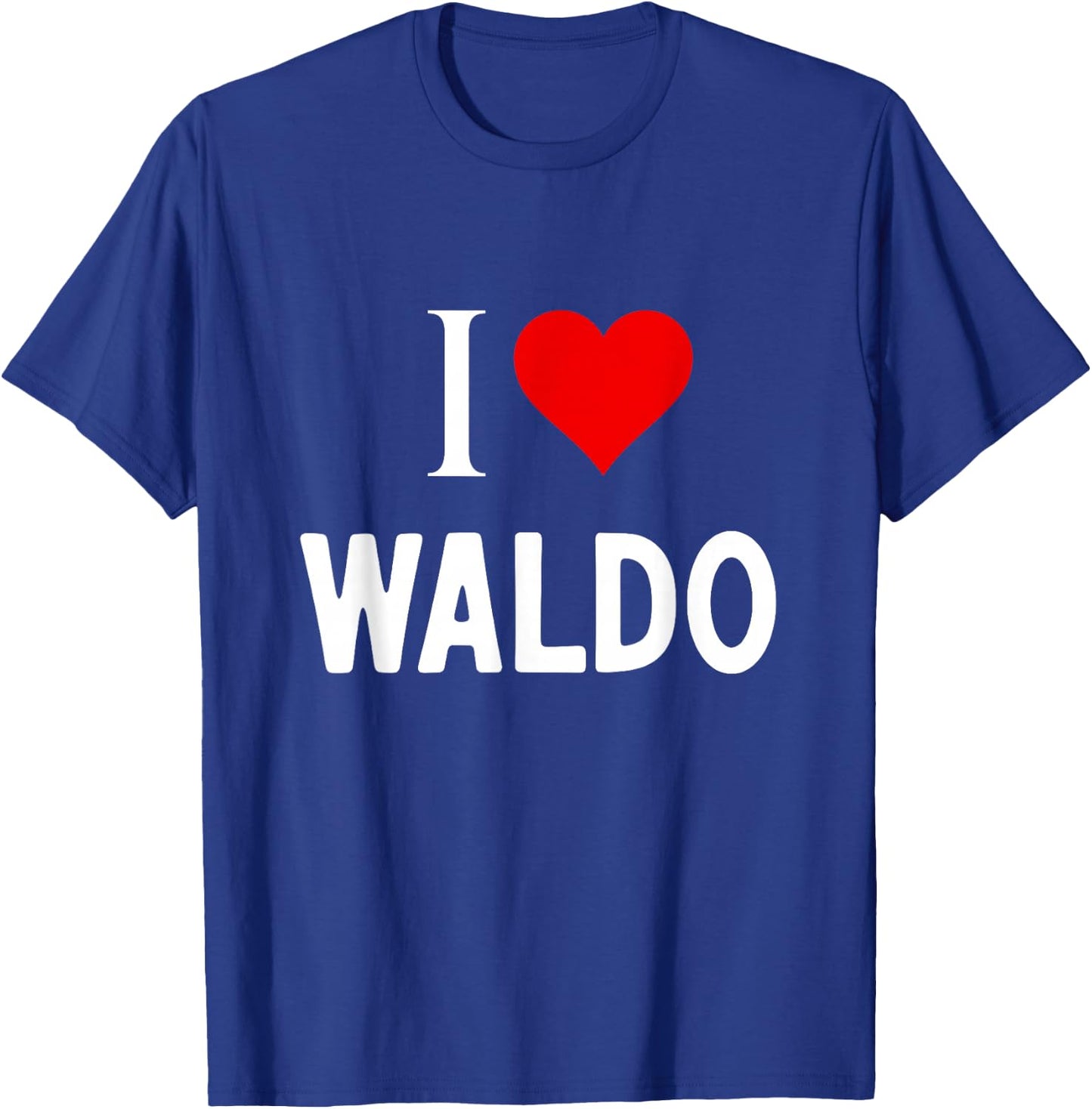 I Love Waldo T-Shirt - T-Shirt | Royal