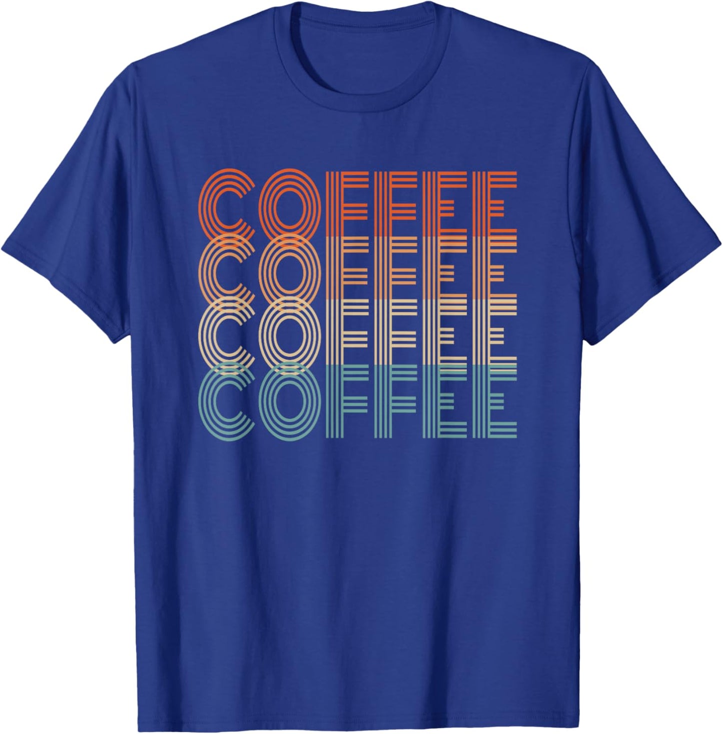 Coffee Lover I love Coffee Funny T-Shirt - T-Shirt | Royal