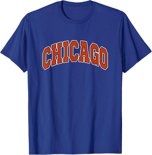 CHICAGO - Throwback Design - Classic T-Shirt - T-Shirt | Royal
