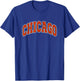 CHICAGO - Throwback Design - Classic T-Shirt - T-Shirt | Royal