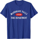 Mandrake Falls Fire Department T-Shirt - T-Shirt | Royal