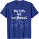 My Kids Are Buttheads Goat Mom Farmer T-Shirt - T-Shirt | Royal