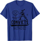 Jefferson City Convicts Missouri Vintage Defunct Baseball T-Shirt - T-Shirt | Royal