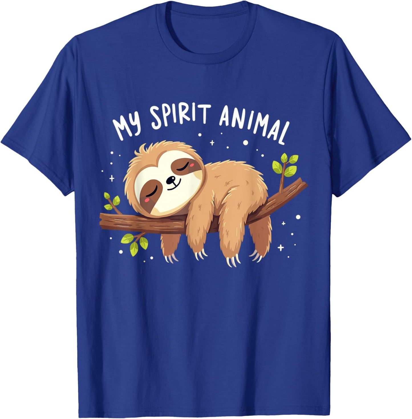 My Spirit Animal Sloth Lazy T-Shirt - T-Shirt | Royal