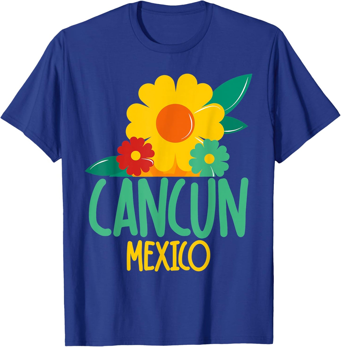 Cancun Mexico Shirts Vacation Travel Getaway Tropical T-Shirt - T-Shirt | Royal