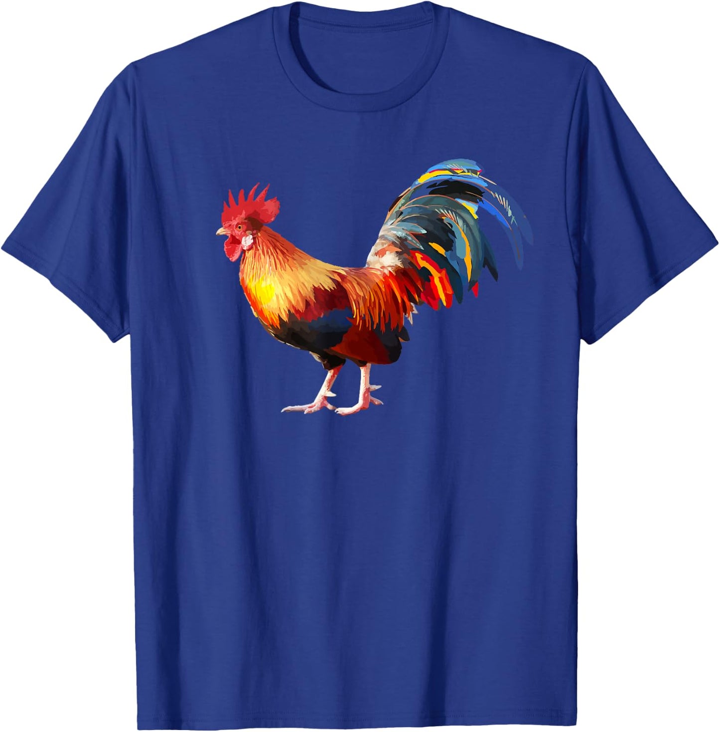 Rooster Country Decor Chicken Gallo Gifts Rooster T-Shirt - T-Shirt | Royal